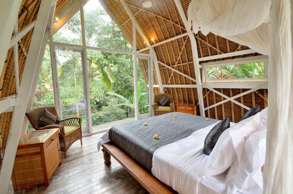 Jendela Di Bali Villa Tegallalang  Pokoj fotografie